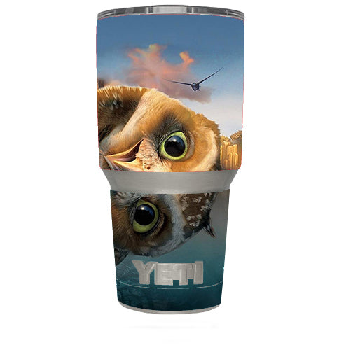  Funny Owl, Cute Owl Yeti 30oz Rambler Tumbler Skin