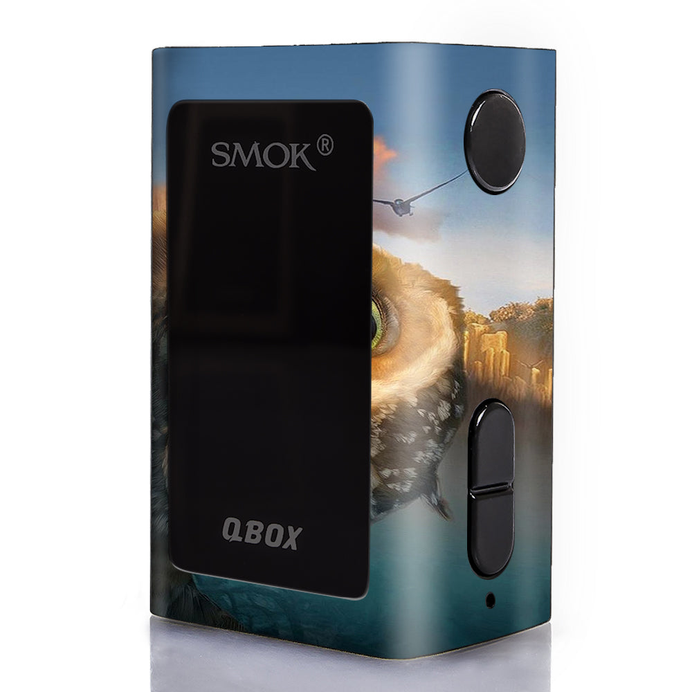  Funny Owl, Cute Owl Smok Q-Box Skin