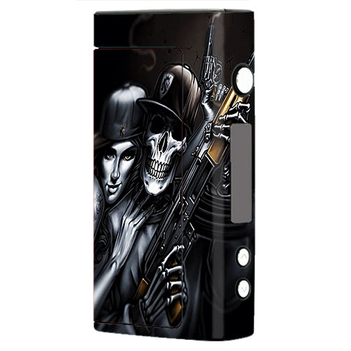  Gangster Skeleton Couple Sigelei Fuchai 200W Skin