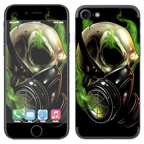  Gas Mask Skeleton Apple iPhone 7 or iPhone 8 Skin