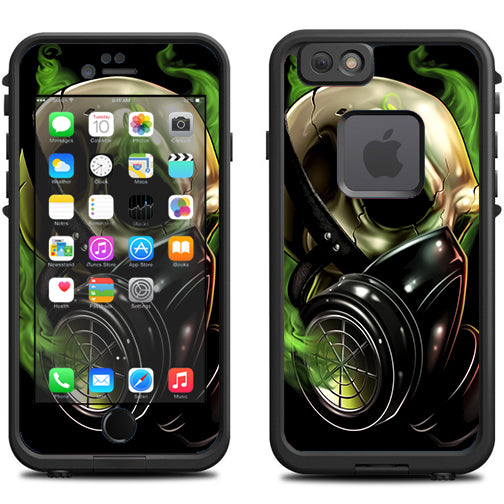  Gas Mask Skeleton Lifeproof Fre iPhone 6 Skin