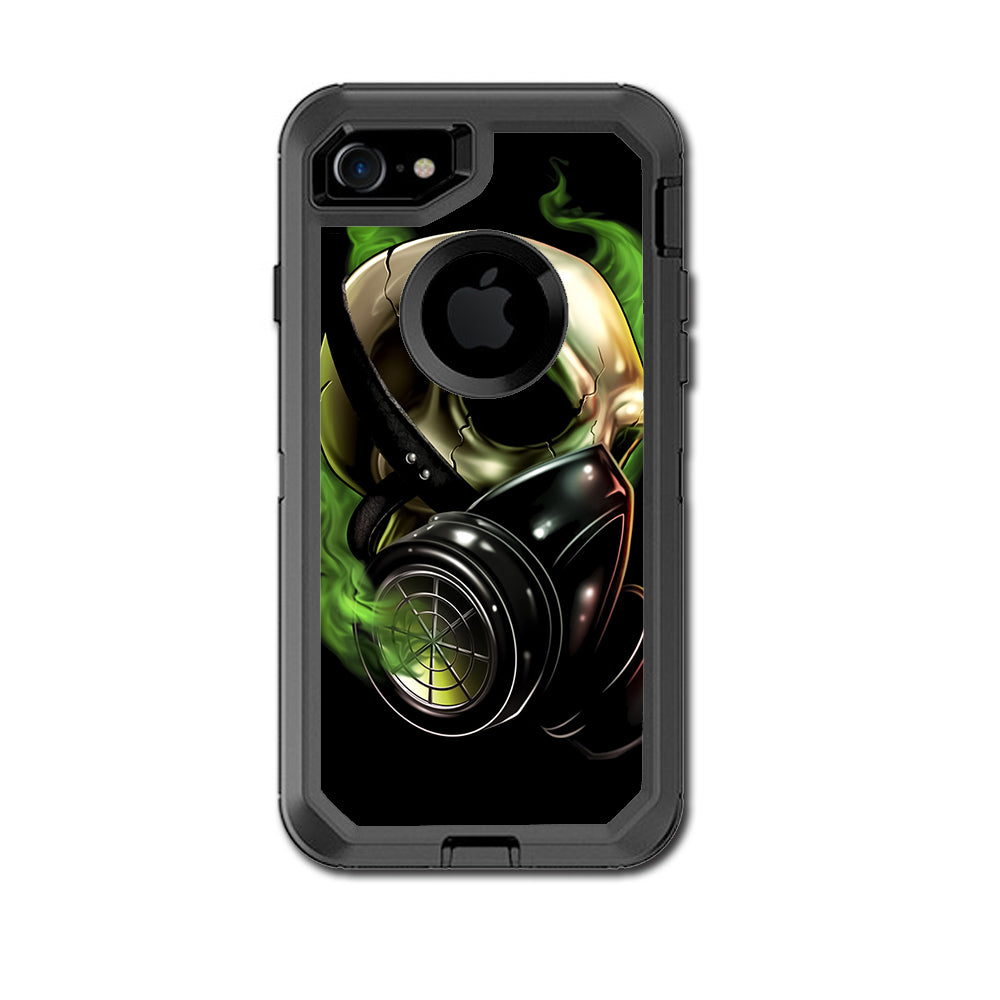  Gas Mask Skeleton Otterbox Defender iPhone 7 or iPhone 8 Skin