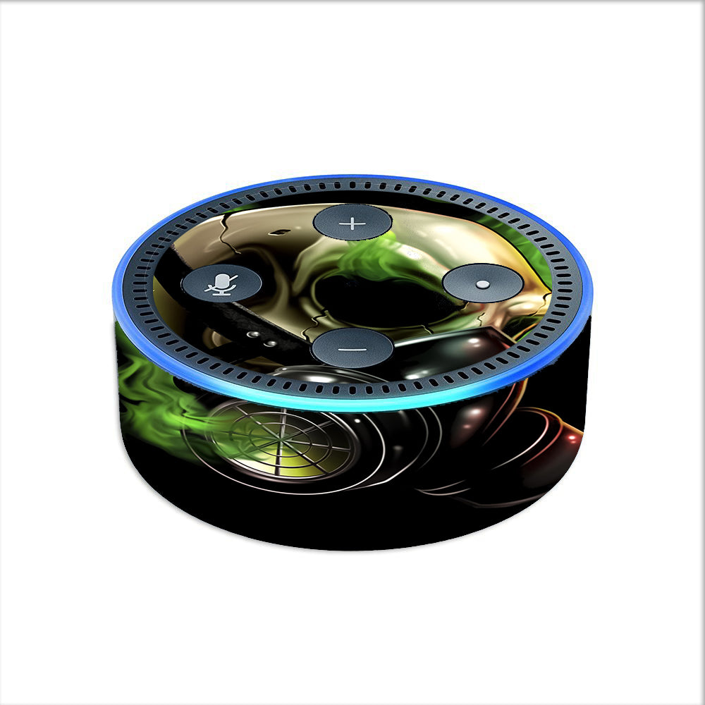  Gas Mask Skeleton Amazon Echo Dot 2nd Gen Skin