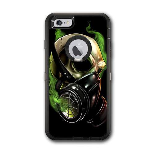  Gas Mask Skeleton Otterbox Defender iPhone 6 PLUS Skin