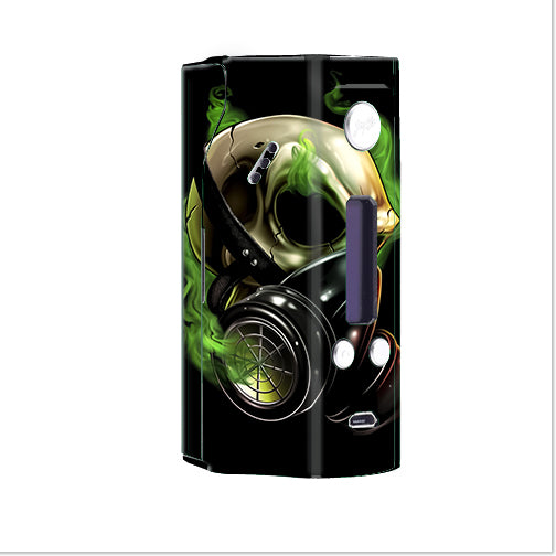  Gas Mask Skeleton Wismec Reuleaux RX200 Skin