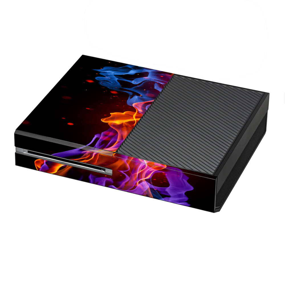  Neon Smoke Blue, Orange, Purple Microsoft Xbox One Skin