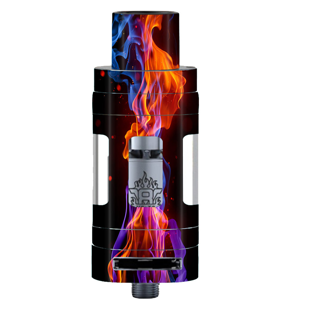  Neon Smoke Blue, Orange, Purple Smok TFV8 Tank Skin