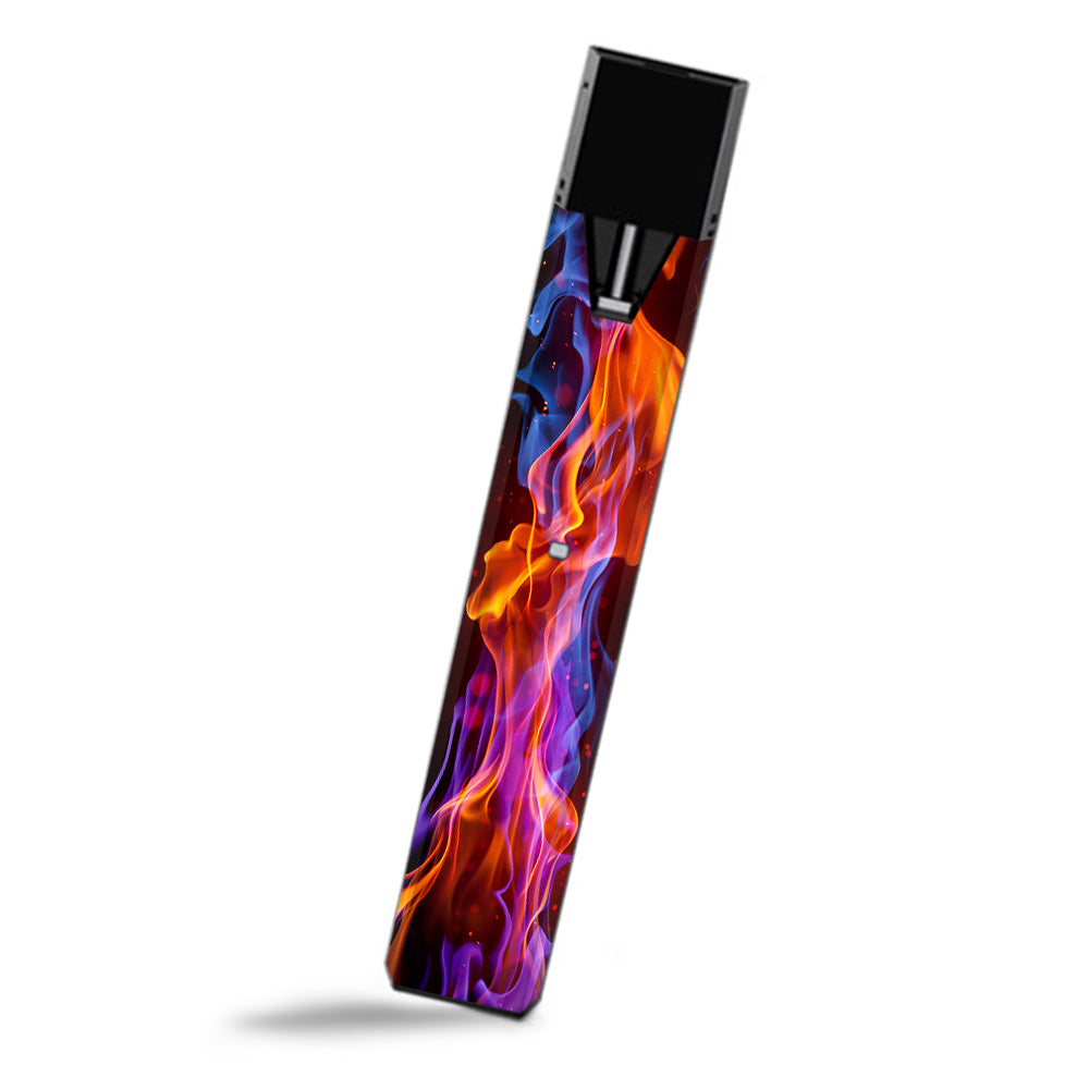  Neon Smoke Blue, Orange, Purple Smok Fit Ultra Portable Skin