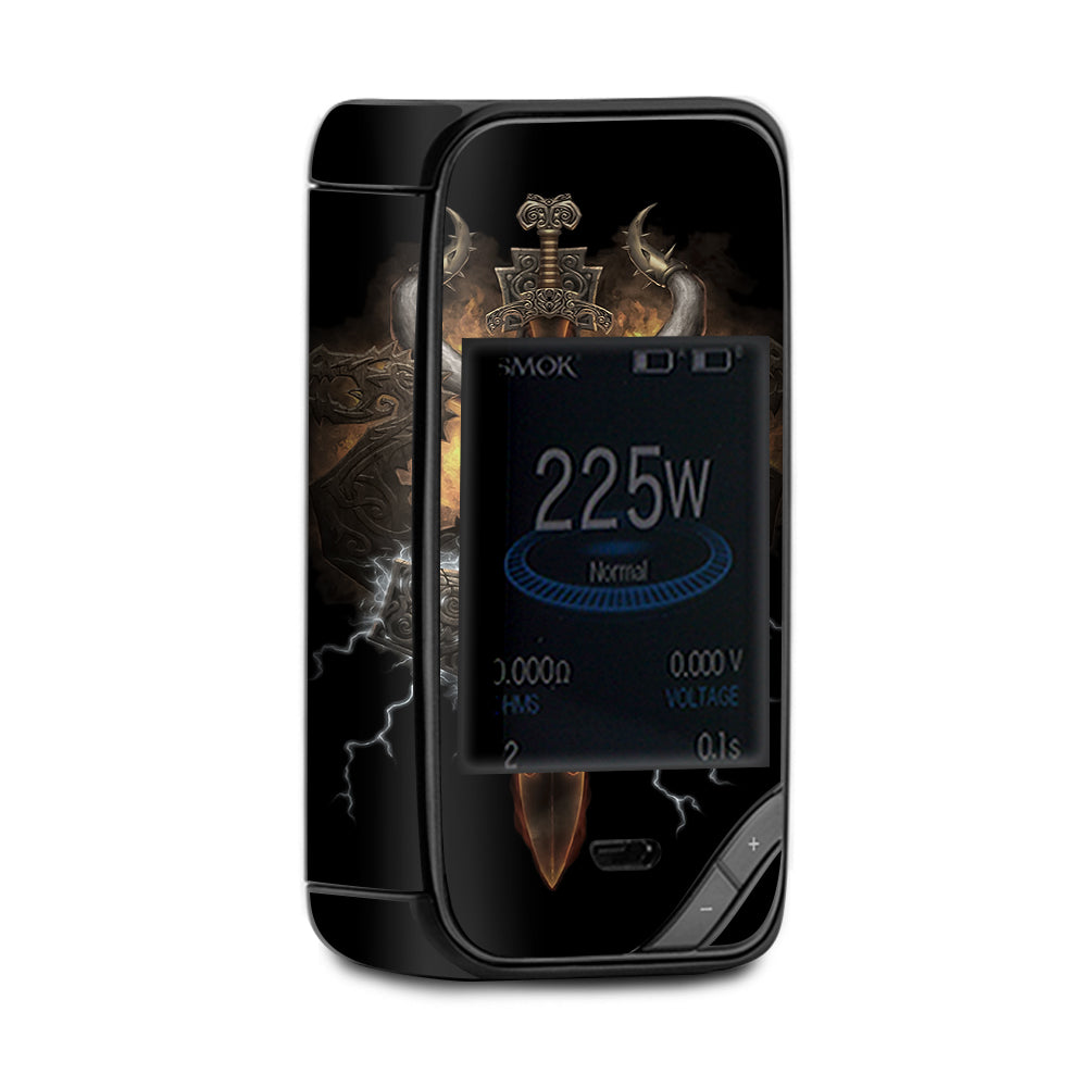  Thunder God Logo X-Priv Smok Skin