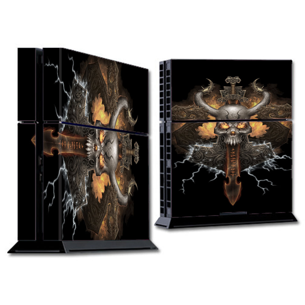  Thunder God Logo Sony Playstation PS4 Skin