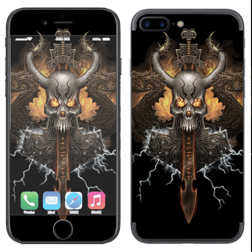 Thunder God Logo Apple  iPhone 7+ Plus / iPhone 8+ Plus Skin