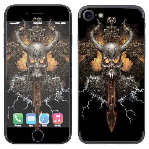  Thunder God Logo Apple iPhone 7 or iPhone 8 Skin