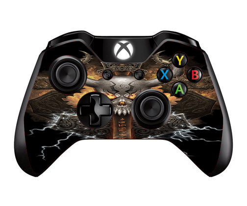  Thunder God Logo Microsoft Xbox One Controller Skin