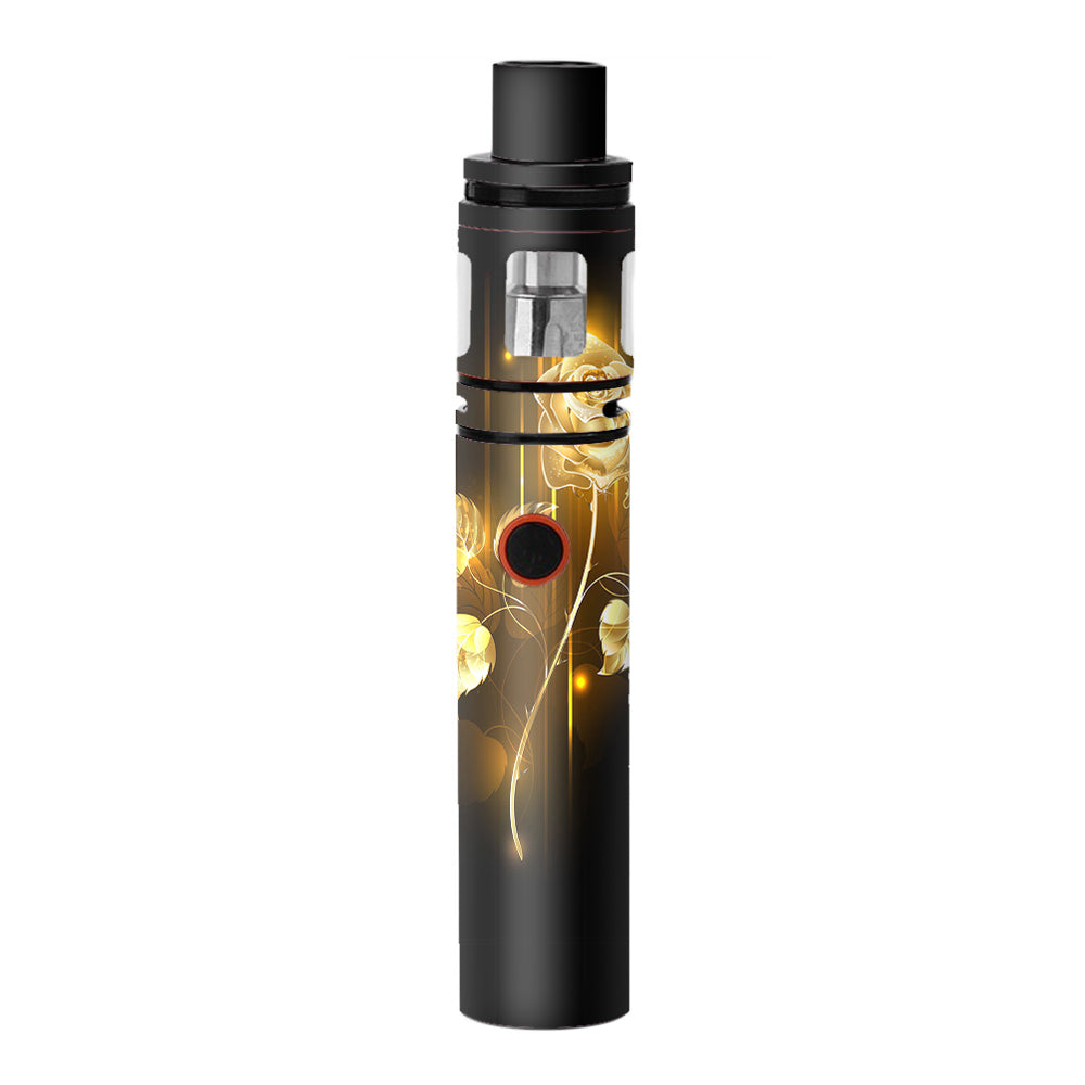  Gold Rose Glowing Smok Stick V8 Skin
