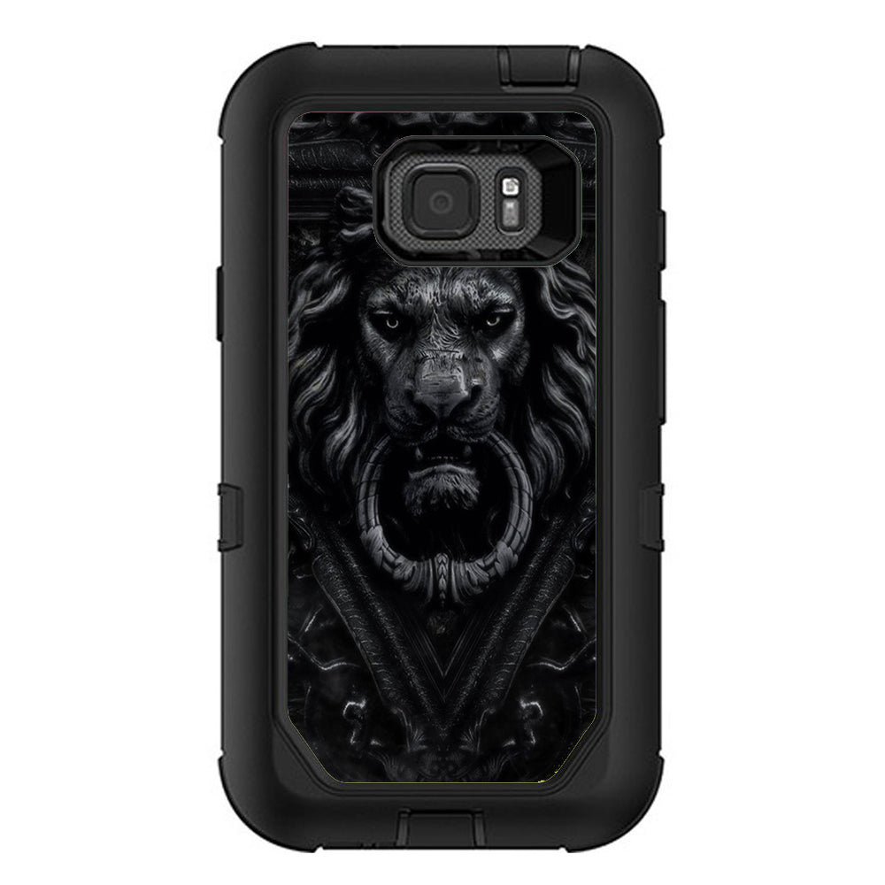  Gothic Lion Door Knocker Otterbox Defender Samsung Galaxy S7 Active Skin