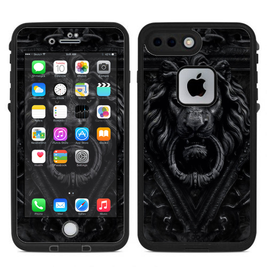  Gothic Lion Door Knocker Lifeproof Fre iPhone 7 Plus or iPhone 8 Plus Skin