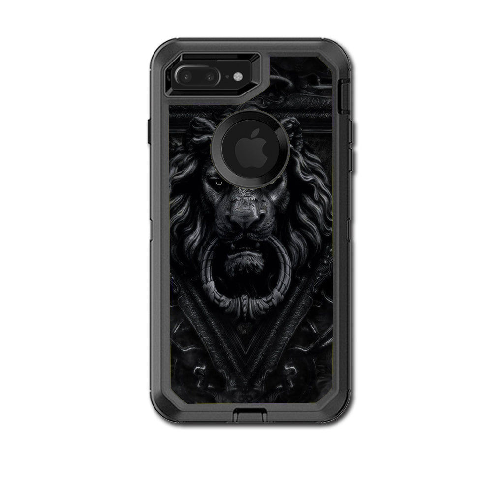  Gothic Lion Door Knocker Otterbox Defender iPhone 7+ Plus or iPhone 8+ Plus Skin