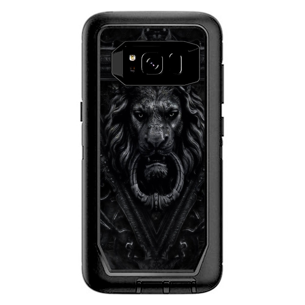  Gothic Lion Door Knocker Otterbox Defender Samsung Galaxy S8 Skin