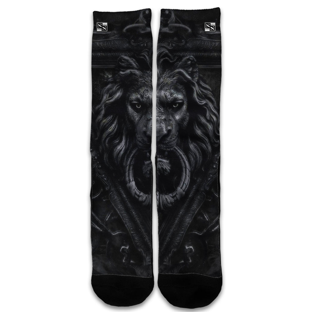  Gothic Lion Door Knocker Universal Socks