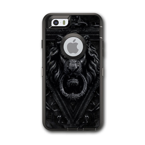  Gothic Lion Door Knocker Otterbox Defender iPhone 6 Skin