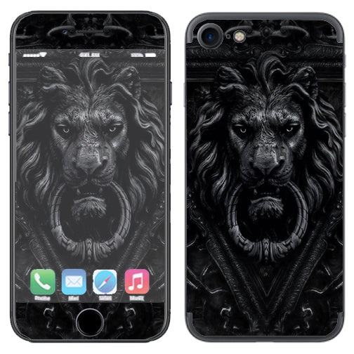  Gothic Lion Door Knocker Apple iPhone 7 or iPhone 8 Skin