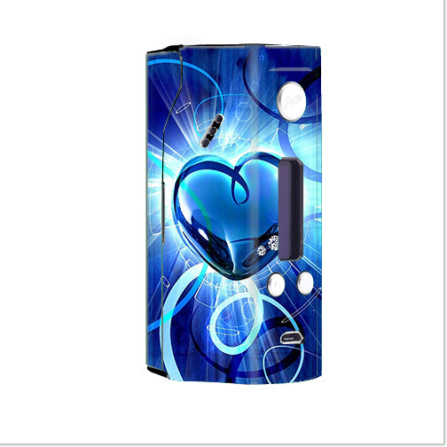  Glowing Heart Wismec Reuleaux RX200 Skin