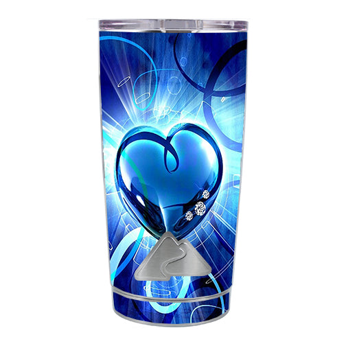  Glowing Heart Ozark Trail 20oz Tumbler Skin