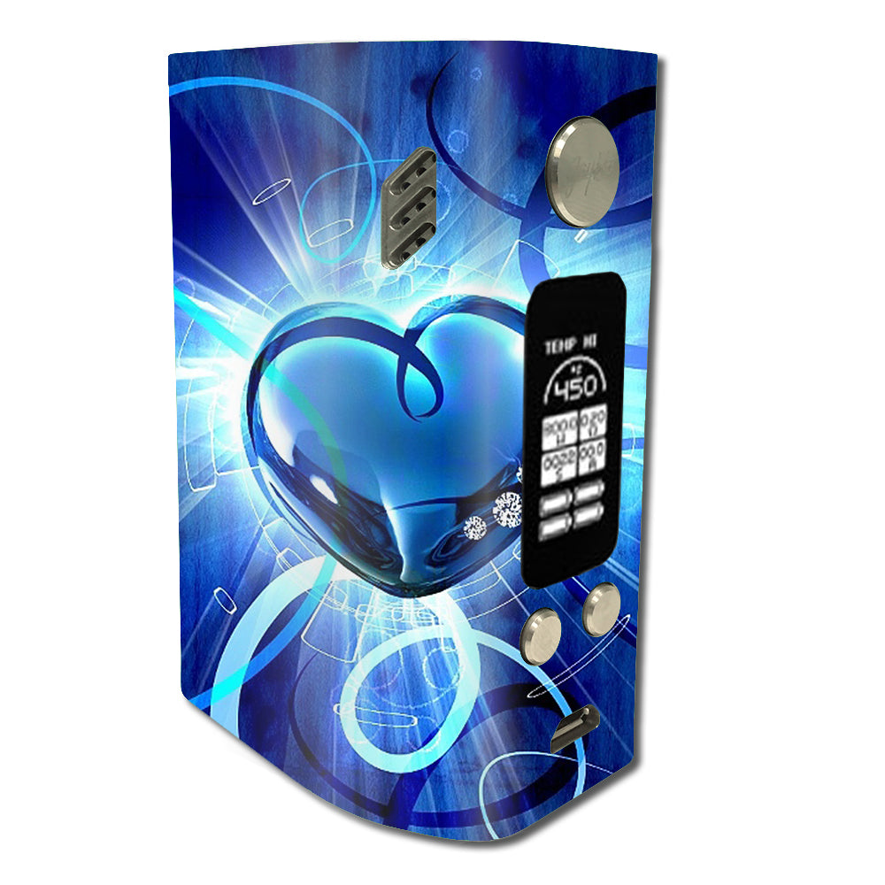  Glowing Heart Wismec Reuleaux RX300 Skin