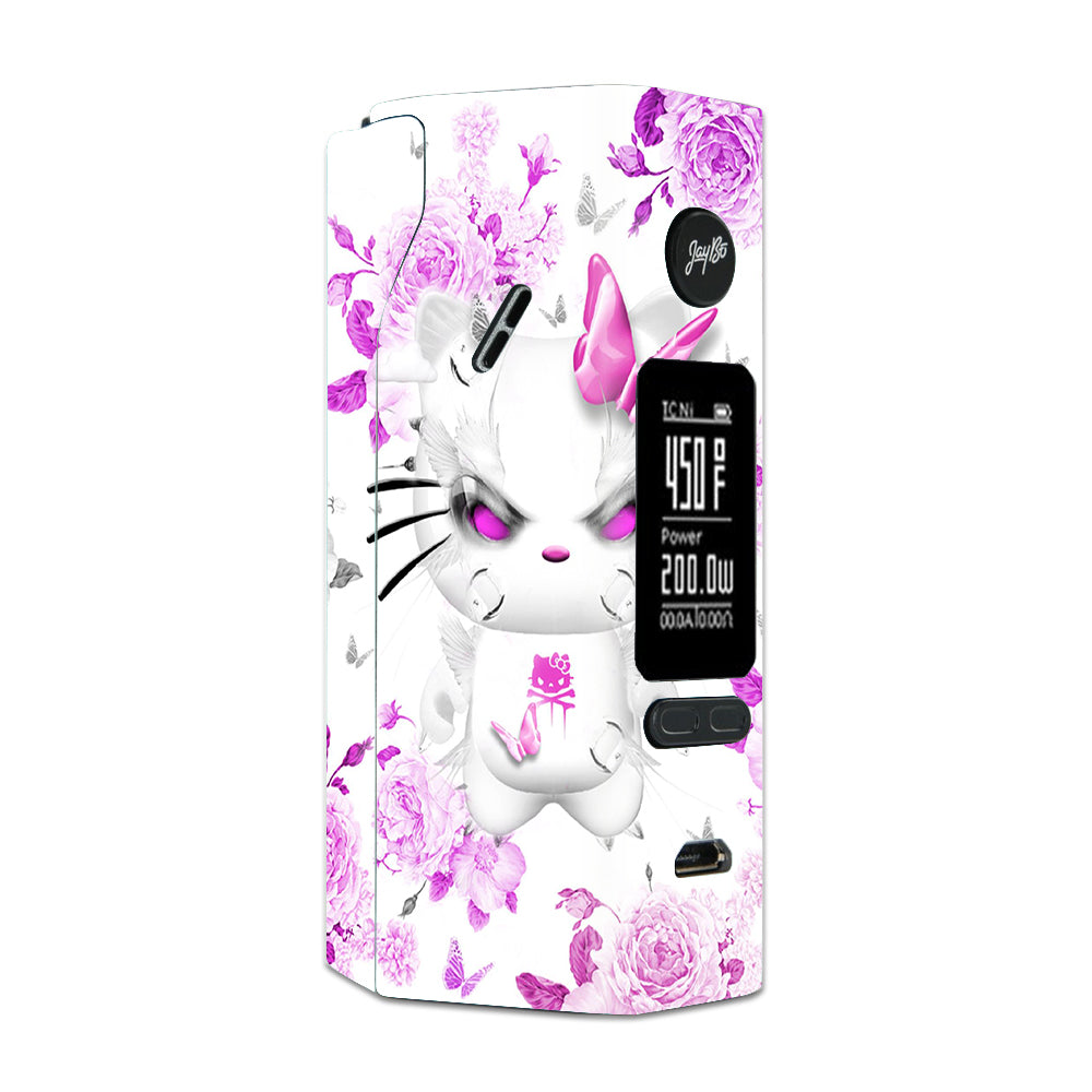  Mean Kitty In Pink Wismec Reuleaux RX 2/3 combo kit Skin
