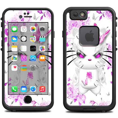  Mean Kitty In Pink Lifeproof Fre iPhone 6 Skin
