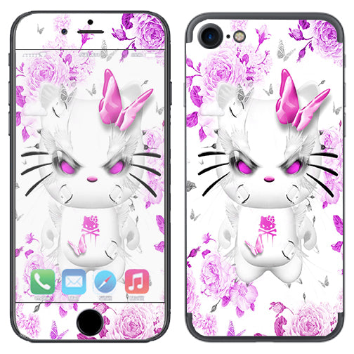  Mean Kitty In Pink Apple iPhone 7 or iPhone 8 Skin