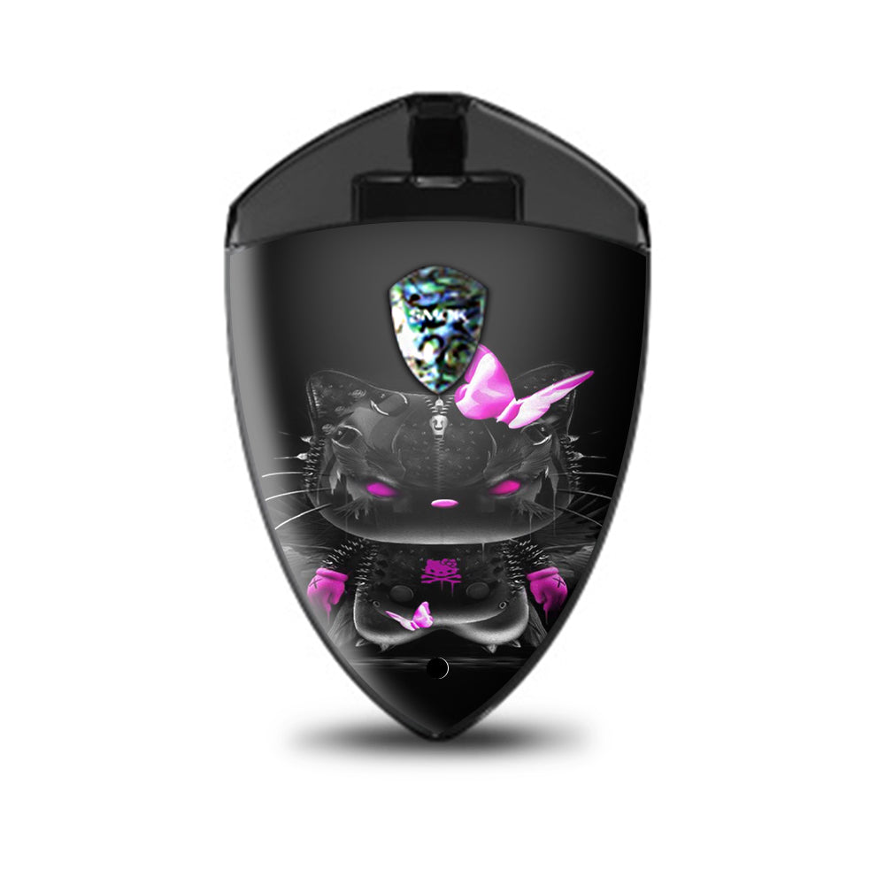  Cute Kitty In Black Smok Rolo Badge Skin