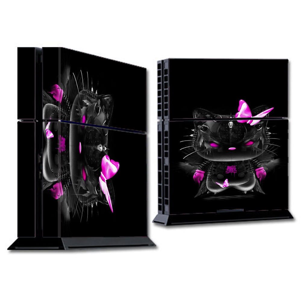  Cute Kitty In Black Sony Playstation PS4 Skin