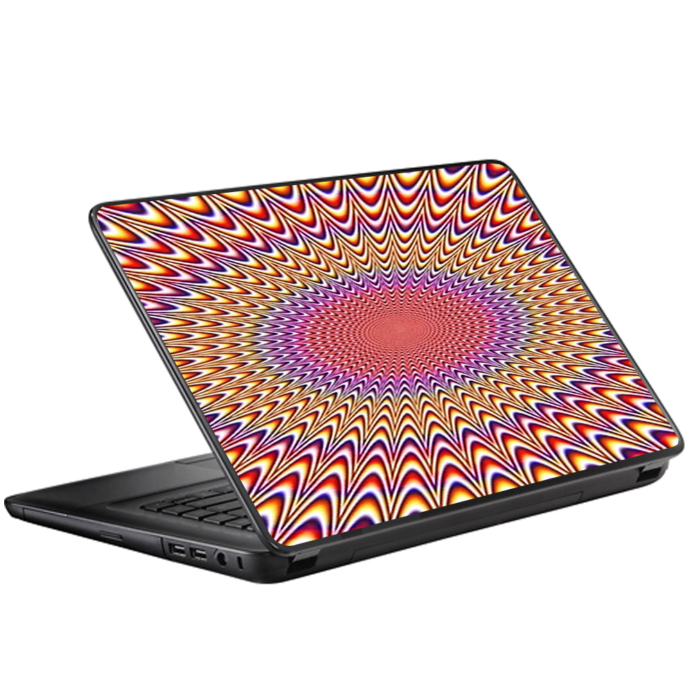  Hipnotic Circle Trippy Universal 13 to 16 inch wide laptop Skin
