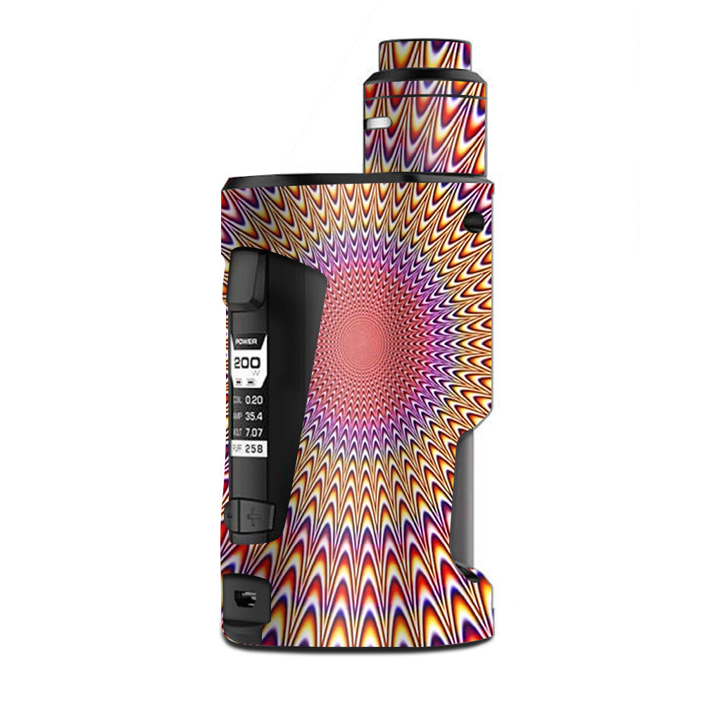  Hipnotic Circle Trippy G Box Squonk Geek Vape Skin