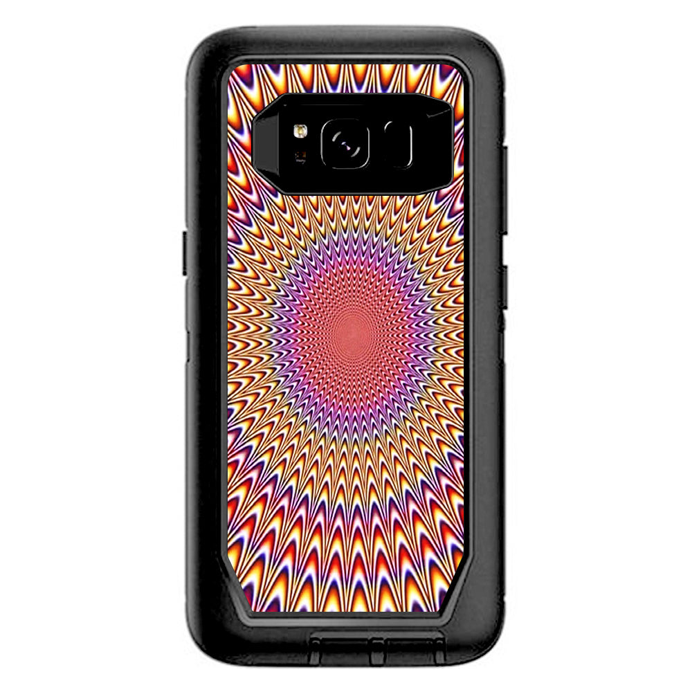  Hipnotic Circle Trippy Otterbox Defender Samsung Galaxy S8 Skin