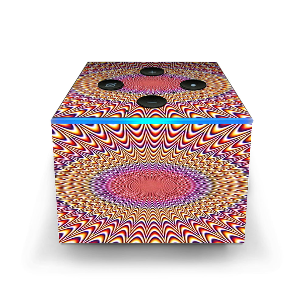  Hipnotic Circle Trippy Amazon Fire TV Cube Skin