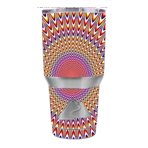  Hipnotic Circle Trippy Ozark Trail 20oz Tumbler Skin