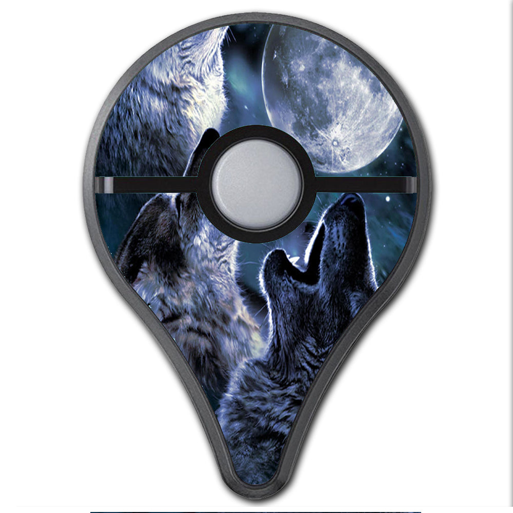  Howling Wolves At Moon Pokemon Go Plus Skin