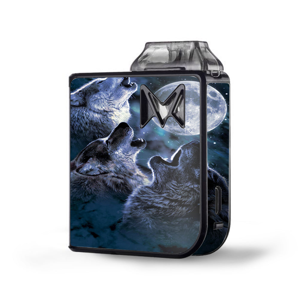  Howling Wolves At Moon Mipod Mi Pod Skin