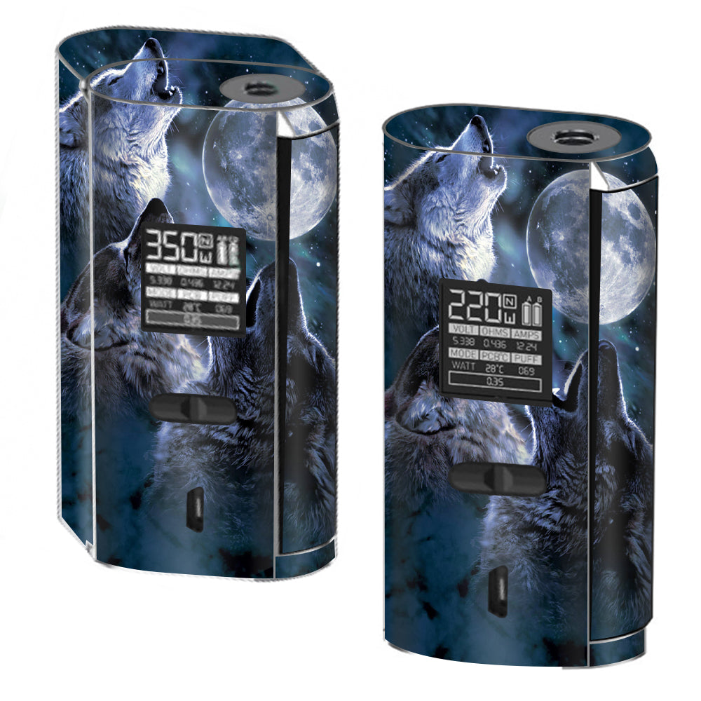  Howling Wolves At Moon Smok GX2/4 350w Skin