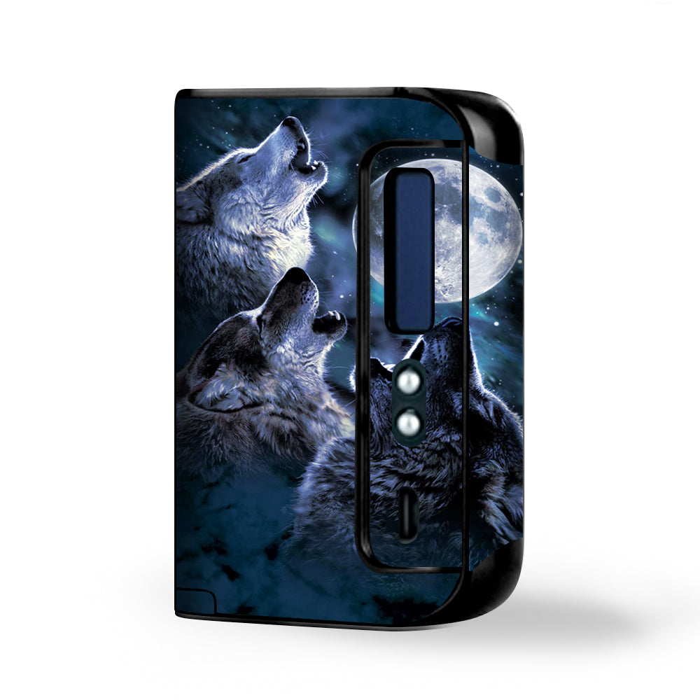  Howling Wolves At Moon Smok Osub King Skin