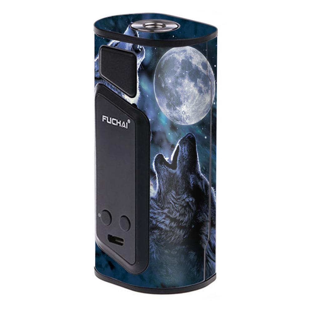  Howling Wolves At Moon Sigelei Fuchai Duo-3 Skin