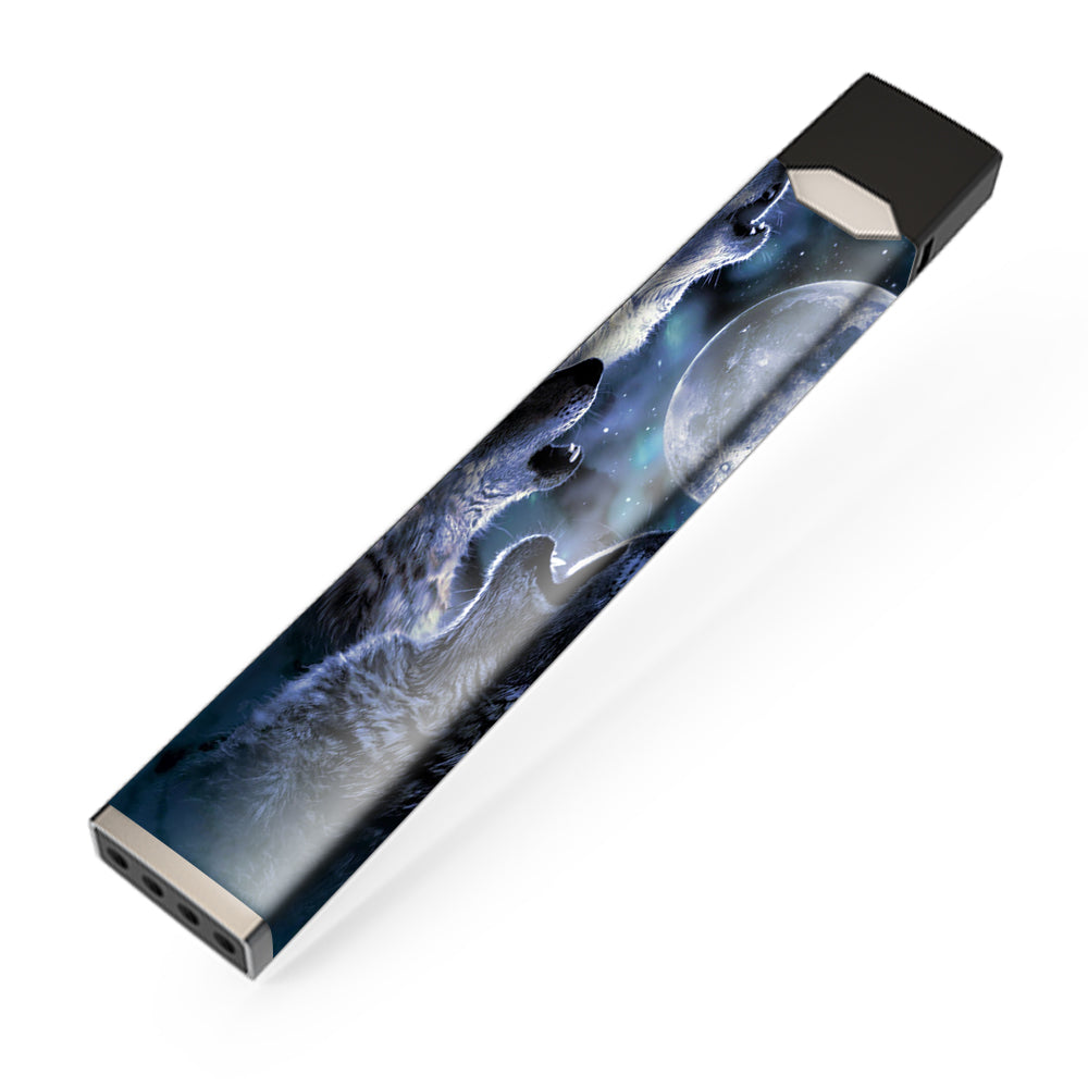  Howling Wolves At Moon JUUL Skin