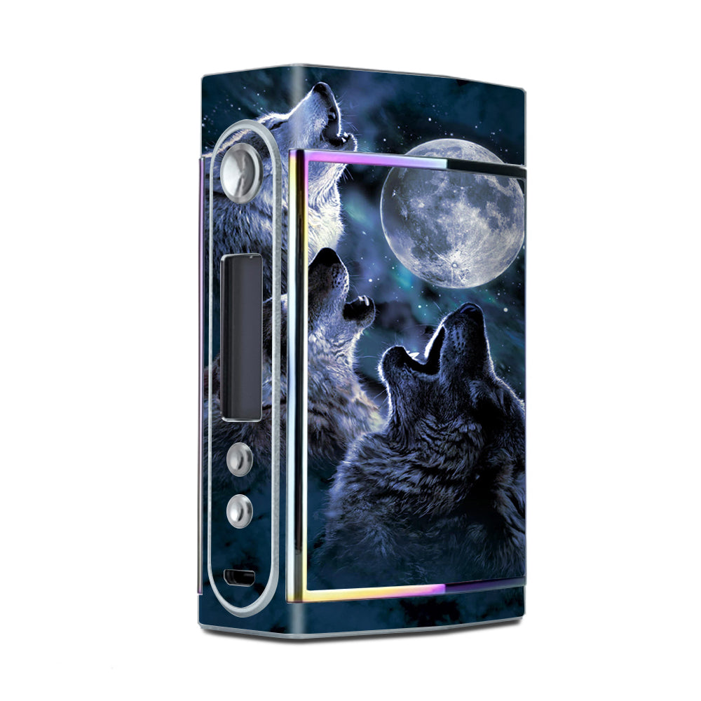  Howling Wolves At Moon Too VooPoo Skin