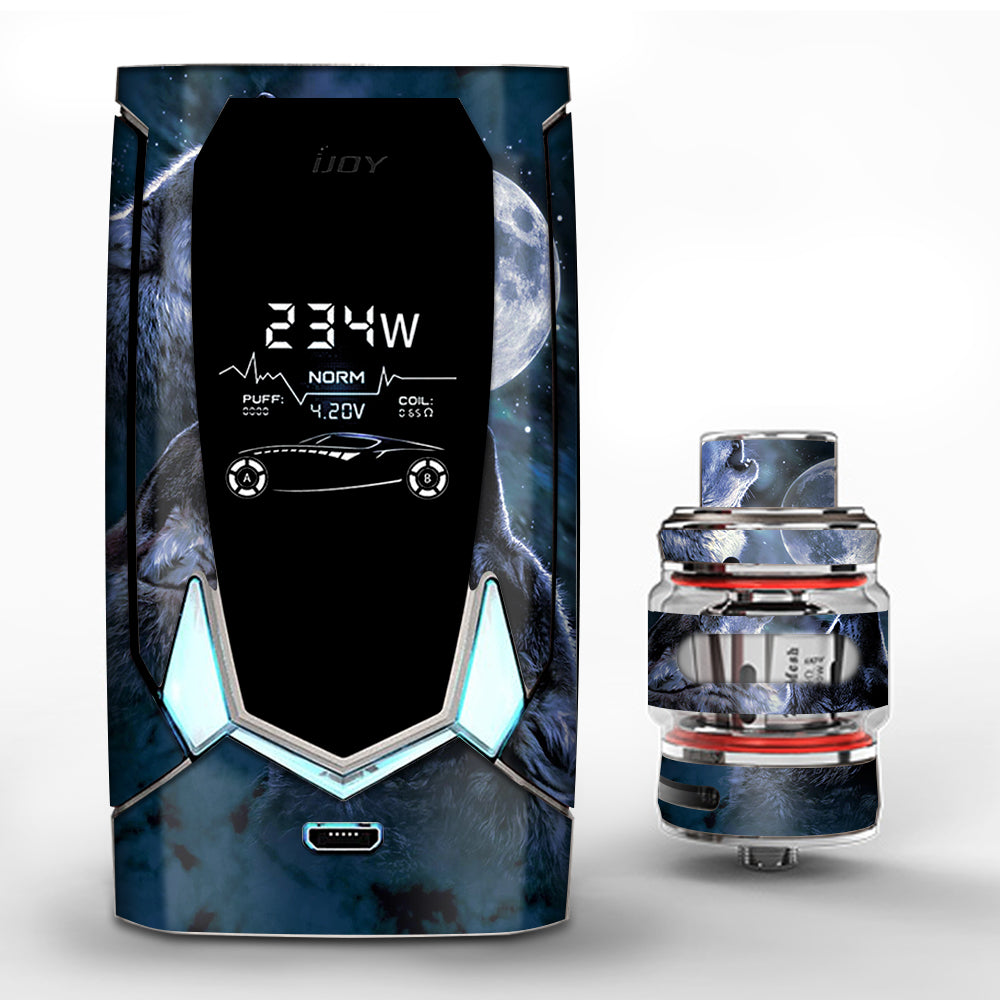  Howling Wolves At Moon iJoy Avenger 270 Skin