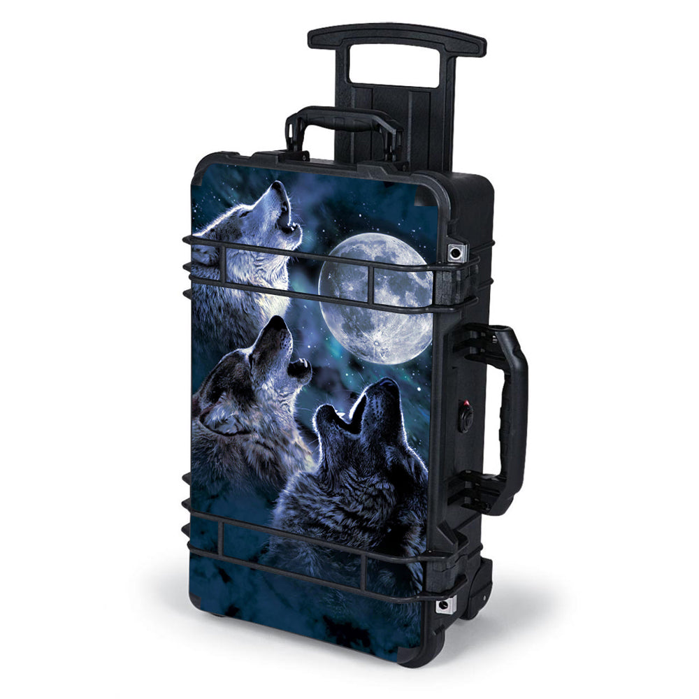  Howling Wolves At Moon Pelican Case 1510 Skin