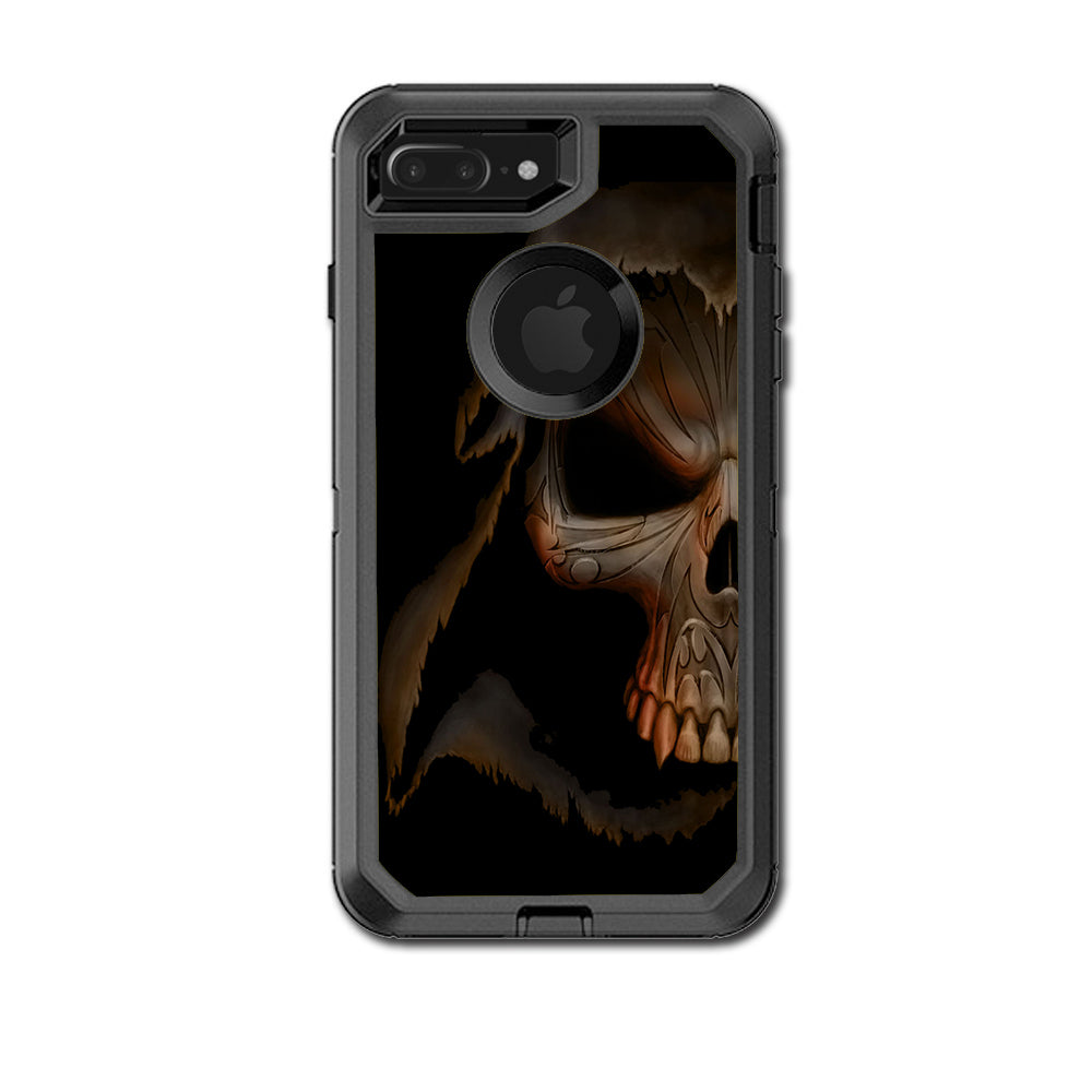  Grim Reaper In Shadows Otterbox Defender iPhone 7+ Plus or iPhone 8+ Plus Skin