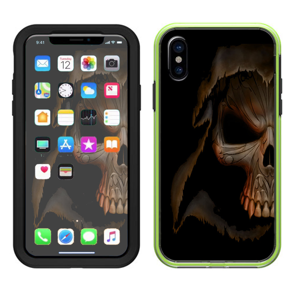  Grim Reaper In Shadows Lifeproof Slam Case iPhone X Skin