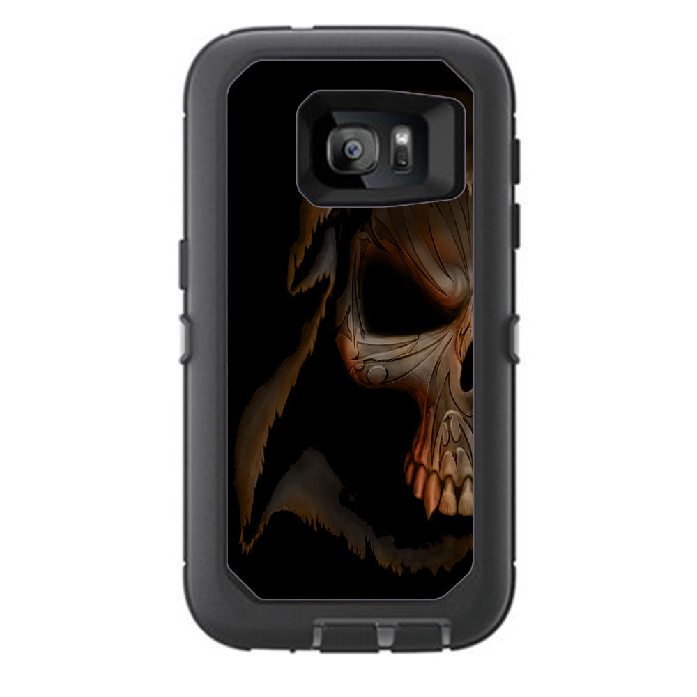  Grim Reaper In Shadows Otterbox Defender Samsung Galaxy S7 Skin